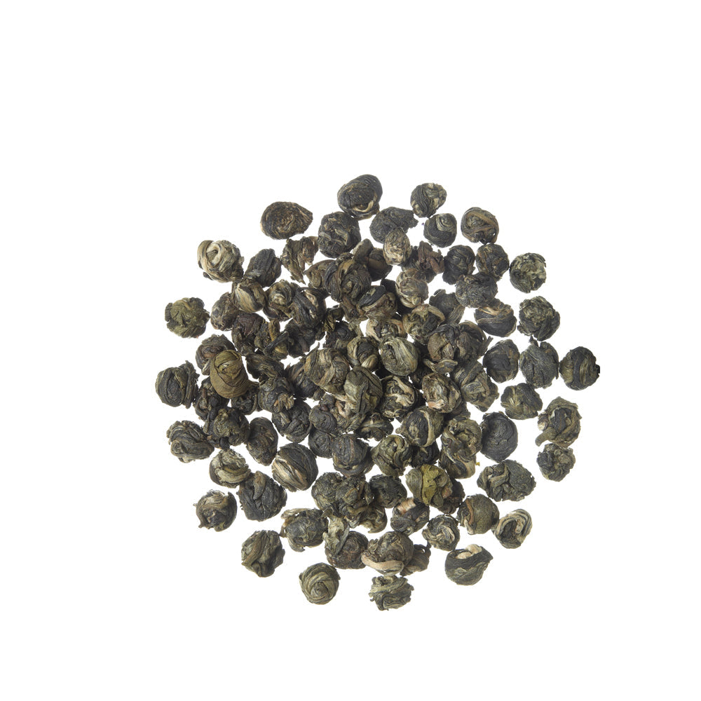 Grüner Tee Jasmin Drachenperlen - 100 g